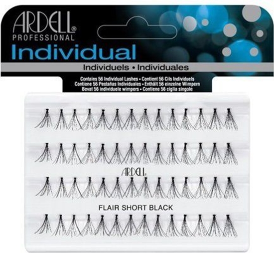 Picture of Ardell Duralash Individual Flare Short Black - kpki sztucznych rzs 56szt