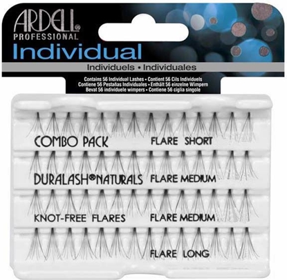 Attēls no Ardell Individuals Combo Pack - kpki sztucznych rzs 56 szt