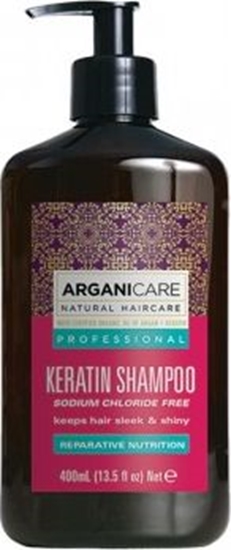 Изображение Arganicare Arganicare Keratin Szampon do wosów z keratyn 400 ml