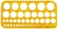 Picture of ARISTO Kreisschablone 45 Kreise Durchmesser 1-36 mm