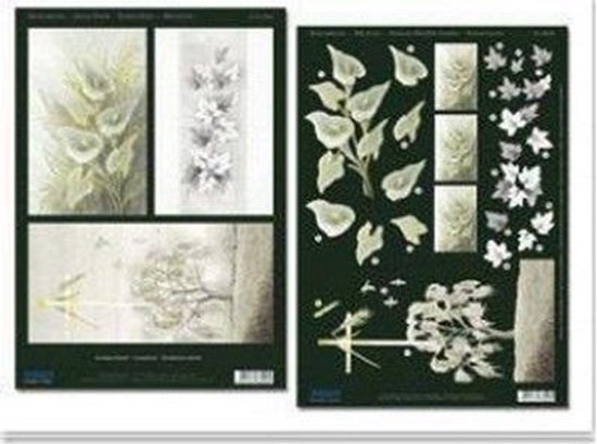 Picture of Arkusze do techniki 3D kondolencje 2szt