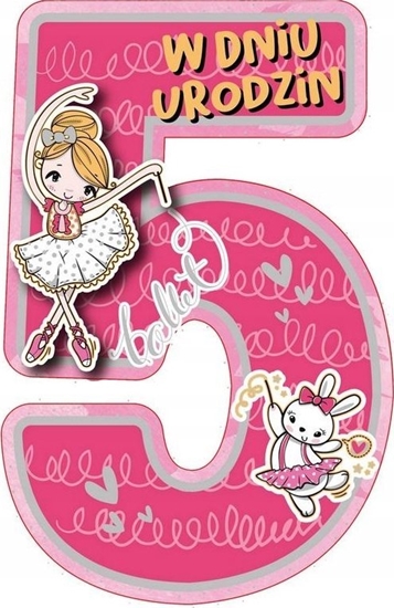 Picture of ARMIN KARNET GM 5 URODZINY DZIEWCZYNKA