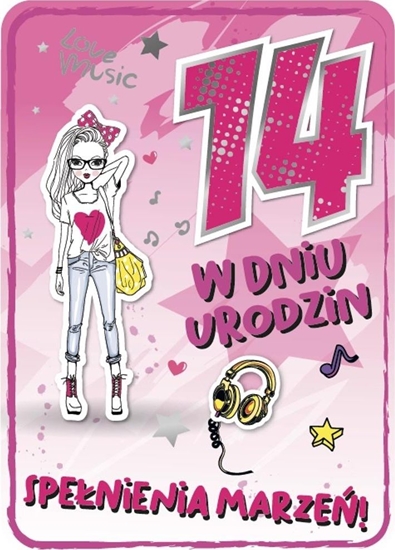 Picture of Armin Style Karnet Urodziny 14 GM-752