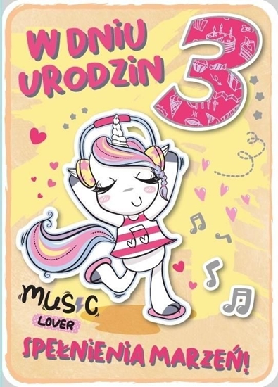 Изображение Armin Style Karnet Urodziny 3 GM-686