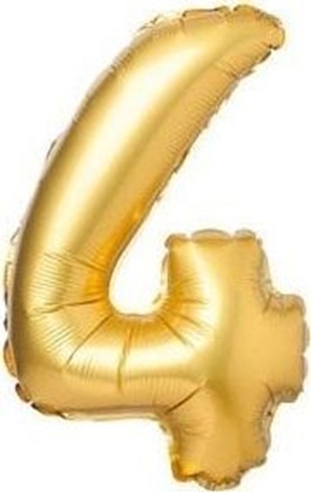 Изображение Arpex Balon foliowy matowy zoty 4 69cm