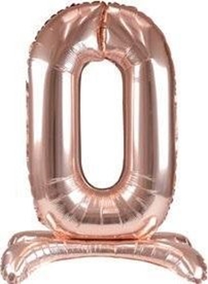 Изображение Arpex Balon foliowy stojcy róowe zoto 0 90cm