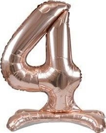 Picture of Arpex Balon foliowy stojcy róowe zoto 4 90cm