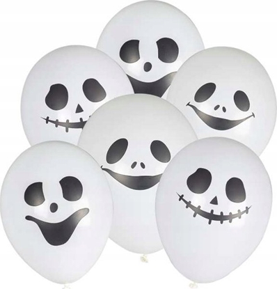 Изображение Arpex Balony Halloween duszki 28cm, op.6szt.