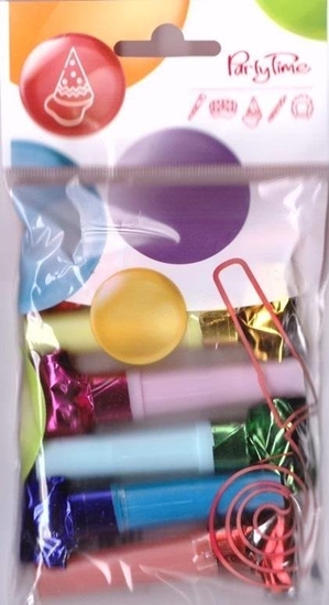 Изображение Arpex Gwizdki metalizowane 6szt