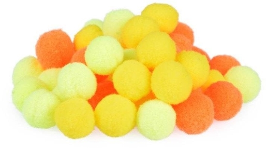 Изображение Arpex Kolorowe pomponiki 2cm 45szt
