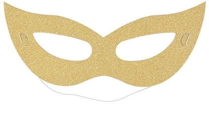 Изображение Arpex Maski brokatowe Celebrate! 6szt