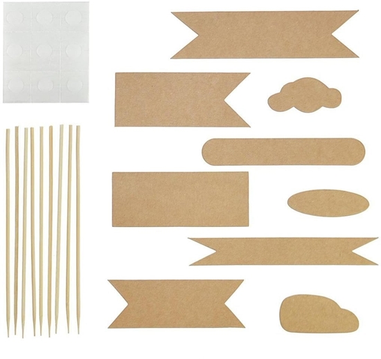 Изображение Arpex Pickery flagi Kraft Balloons 9szt