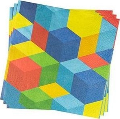 Изображение Arpex Serwetki Klocki 33x33cm 20szt