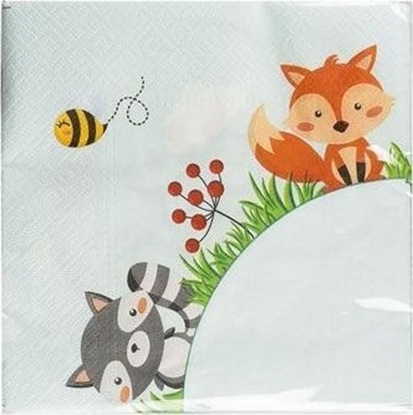 Изображение Arpex Serwetki Lene zwierztka 20szt