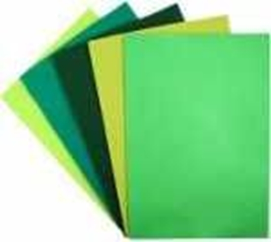 Picture of Artequipment TITANUM ZESTAW FILC A4 10 ark. zielenie uniw