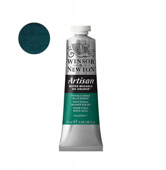 Picture of Artisan water mix oil 37ml phthal green (blue) 522