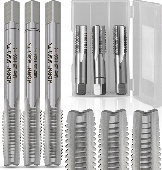 Picture of ARTPOL ARTPOL KOMPLET GWINTOWNIKÓW RCZNYCH M 8x1,25mm  3szt.