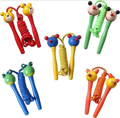 Picture of Askato Skakanka z drewnianym uchwytem Zwierztko