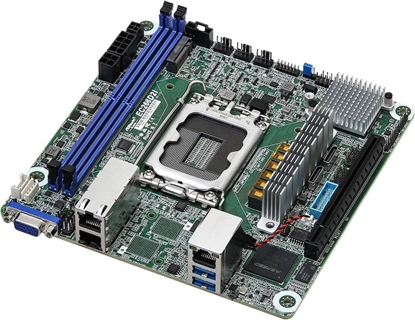 Attēls no ASRock Mainboard EC266D2I mini-ITX Sockel 1700 DDR5-only Single