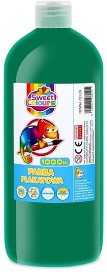 Picture of Astra Farba plakatowa ciemno zielona 1000ml