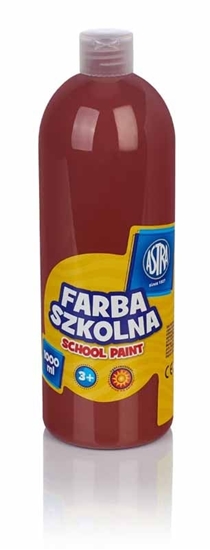 Изображение Astra Farba szkolna 1000 ml brzowa (301217056)