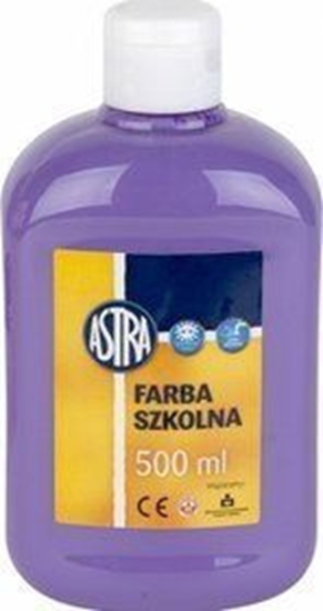 Изображение Astra Farba szkolna 500ml Fioletowa