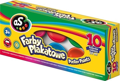 Изображение Astra Farby plakatowe 10 kolorów 20ml AS