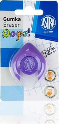 Attēls no Astra Gumka dwustronna do dug. cier./oówków mix ASTRA