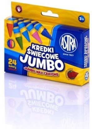 Изображение Astra Kredki wiecowe Jumbo 24 kolory