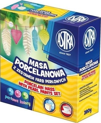 Attēls no Astra Masa porcelanowa + 3 kolory farb perowych ASTRA