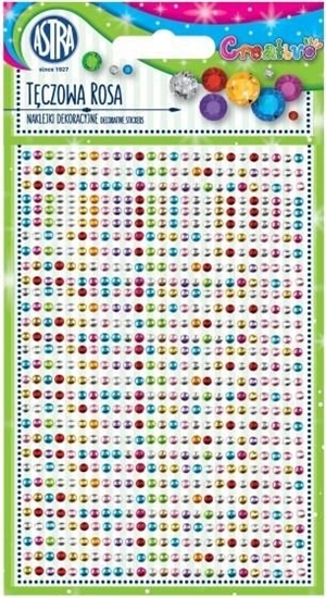 Picture of Astra NAKLEJKI DEKORACYJNE TCZOWA ROSA KRYSZTAKI KOLOROWE