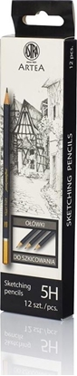Изображение Astra Oówek do nauki szkicowania 5H Artea (12szt) ASTRA