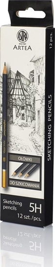 Изображение Astra Oówek do nauki szkicowania 5H Artea (12szt) ASTRA