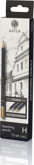 Изображение Astra Oówek do nauki szkicowania H Artea (12szt) ASTRA