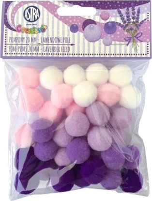 Attēls no Astra Pompony dekoracyjne 20mm - Lawendowe pole ASTRA