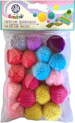 Attēls no Astra Pompony dekoracyjne 30mm - Weniane kbuszki