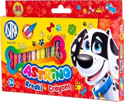 Attēls no Astra TARGI Kredki grafionowe 24 kolory Astrino Astra TARGI