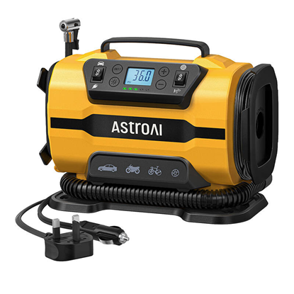 Attēls no AstroAI ATJ-8366 150 PSI 12V DC|110V AC Portable W