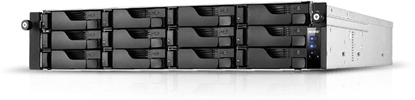 Picture of ASUSTOR AS6512RD+Rail 12 Bay NAS Intel ATOM C3538 Quad-Core 8GB DDR4 GbEx2 2.5 GbEx2 PCIe Gen3 by 8 x1 - 4 link USB 3.2 Gen 1x4