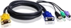 Изображение Aten 2L-5302UP PS/2 VGA Anschlusskabel, schwarz, 1,8 m
