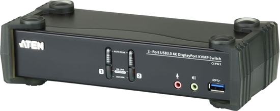 Picture of Aten CS1922 2-Port USB 3.0 4K DisplayPort KVM Switch