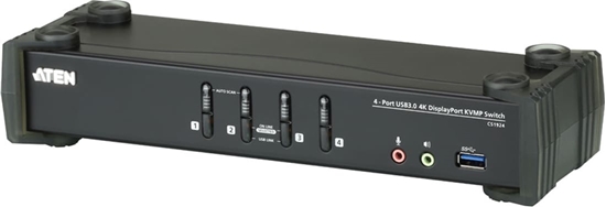 Picture of Aten CS1924 4-Port USB 3.0 4K DisplayPort KVM Switch