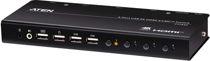 Изображение ATEN CS784H przecznik KVM Czarny