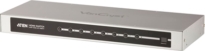 Picture of Aten VS0801H HDMI HighSpeed Video - Switch, 8 Ports, IR Remote Control