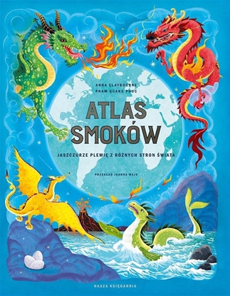 Attēls no Atlas smoków. Jaszczurze plemi z rónych stron.. EDUKAMP