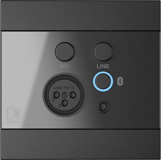 Picture of Audac AUDAC WP225/B - Panel nacienny kolor czarny