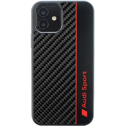 Picture of Audi Carbon Fiber Stripe iPhone 12|12 Pro 6.1" cza