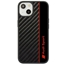 Picture of Audi Audi Carbon Fiber Stripe iPhone 14 6.1" black/black hardcase AUS-TPUPCIP14-R8/D1-BK