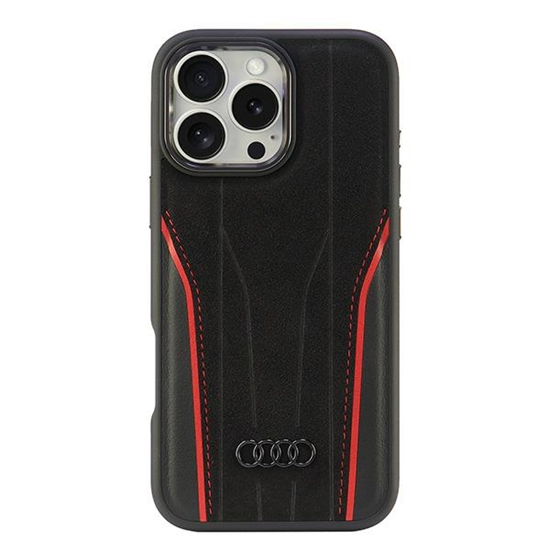 Picture of Audi Genuine Leather MagSafe iPhone 16 Pro Max 6.9
