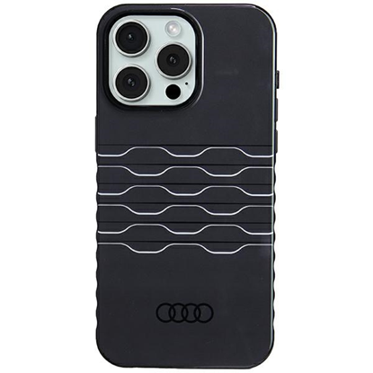 Picture of Audi IML MagSafe Case iPhone 15 Pro Max 6.7" czarn